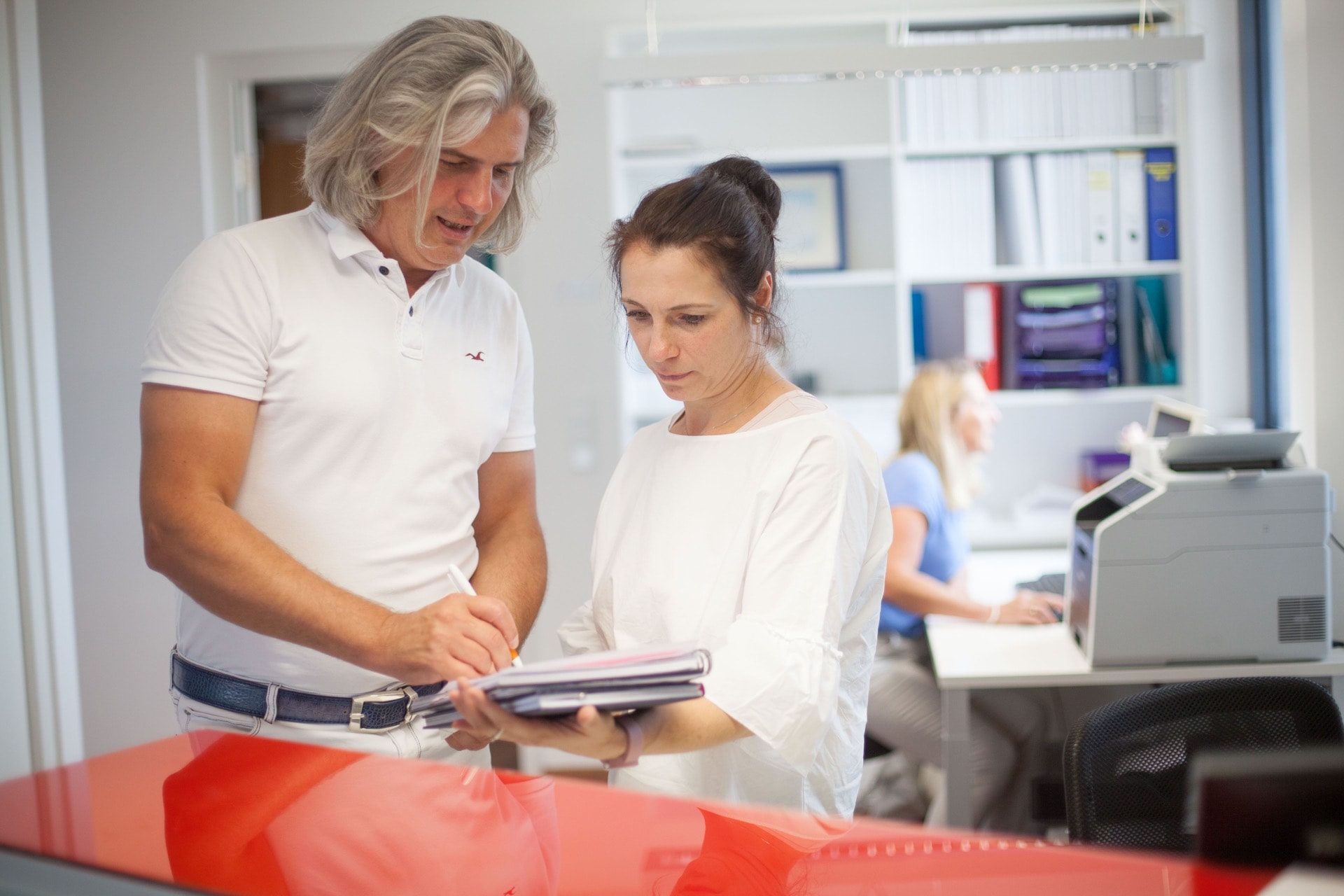 Dr. Matis und Team in der Ordination